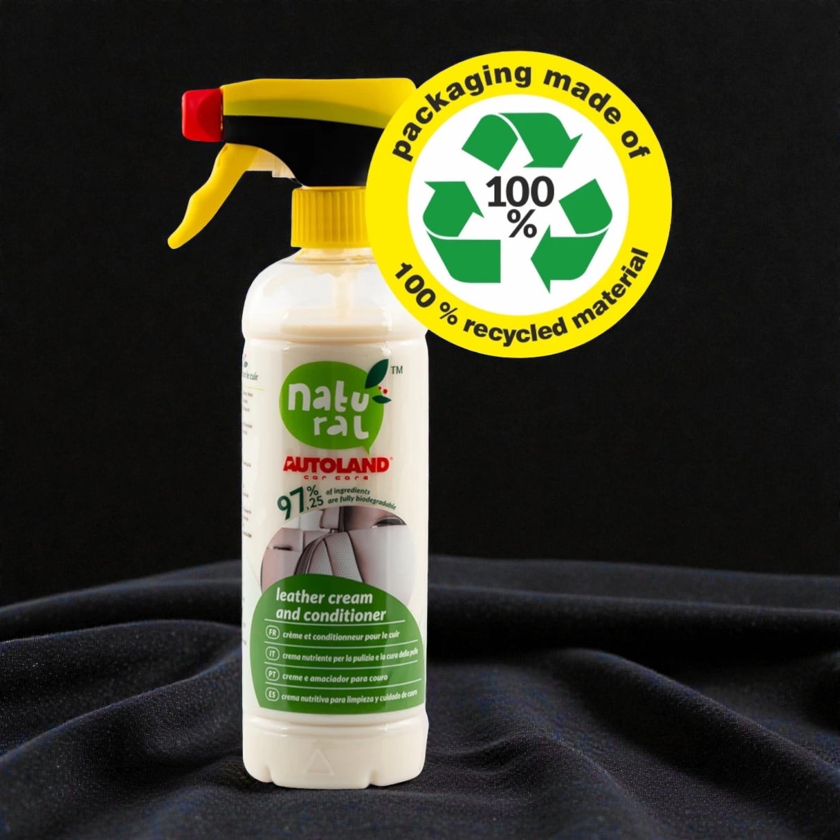 Autoland Leather Cream and Conditioner (Natural) - Biologiskt nedbrytbart