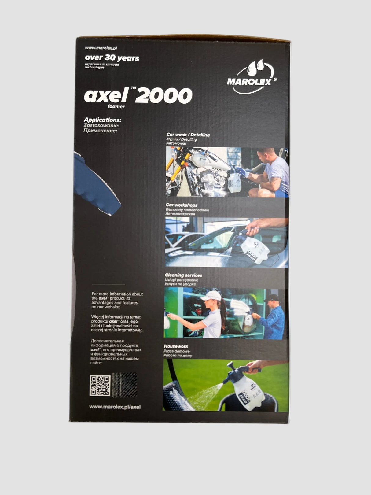 Marolex Alex P 2000 skumspruta – 2,0 Liter