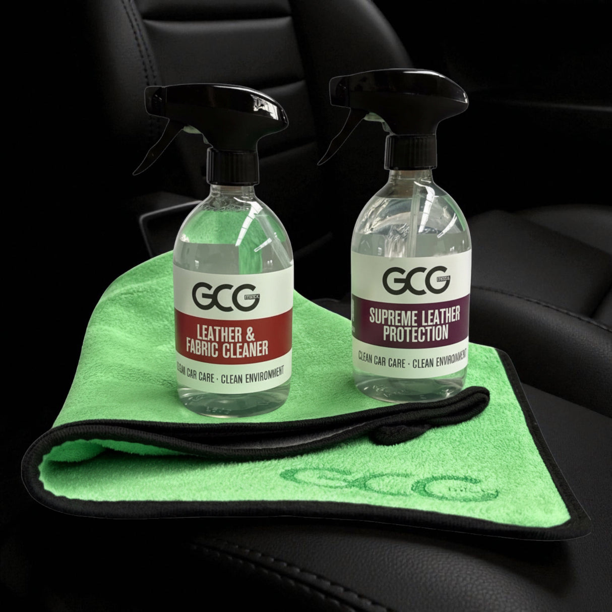 GCG MAX Sätevård set + Mikrofiberduk