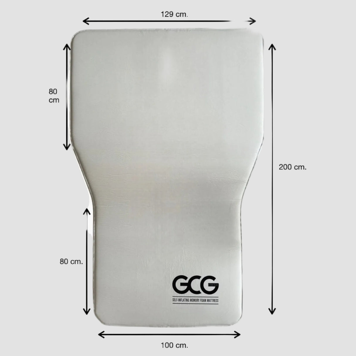 GCG MAX Premium madrass med memory foam