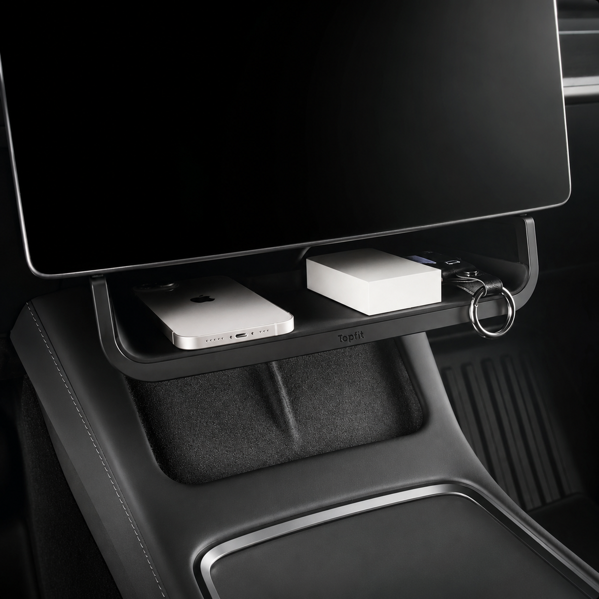 Opbevaringsbakke under skærm - Tesla Model 3/Y