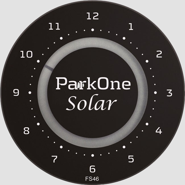 ParkOne Solar solcellsdriven P-skiva