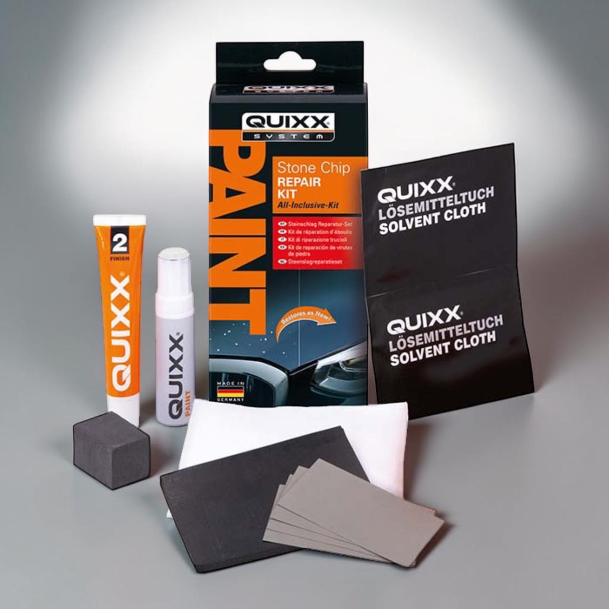 Quixx stenskottsreparationssats - vit