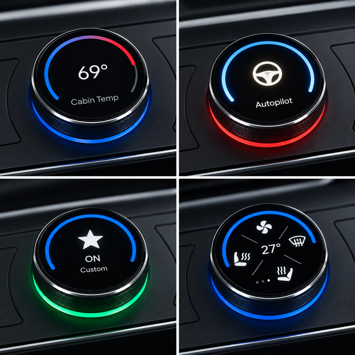 S3XY Knob till Tesla Model 3/Y