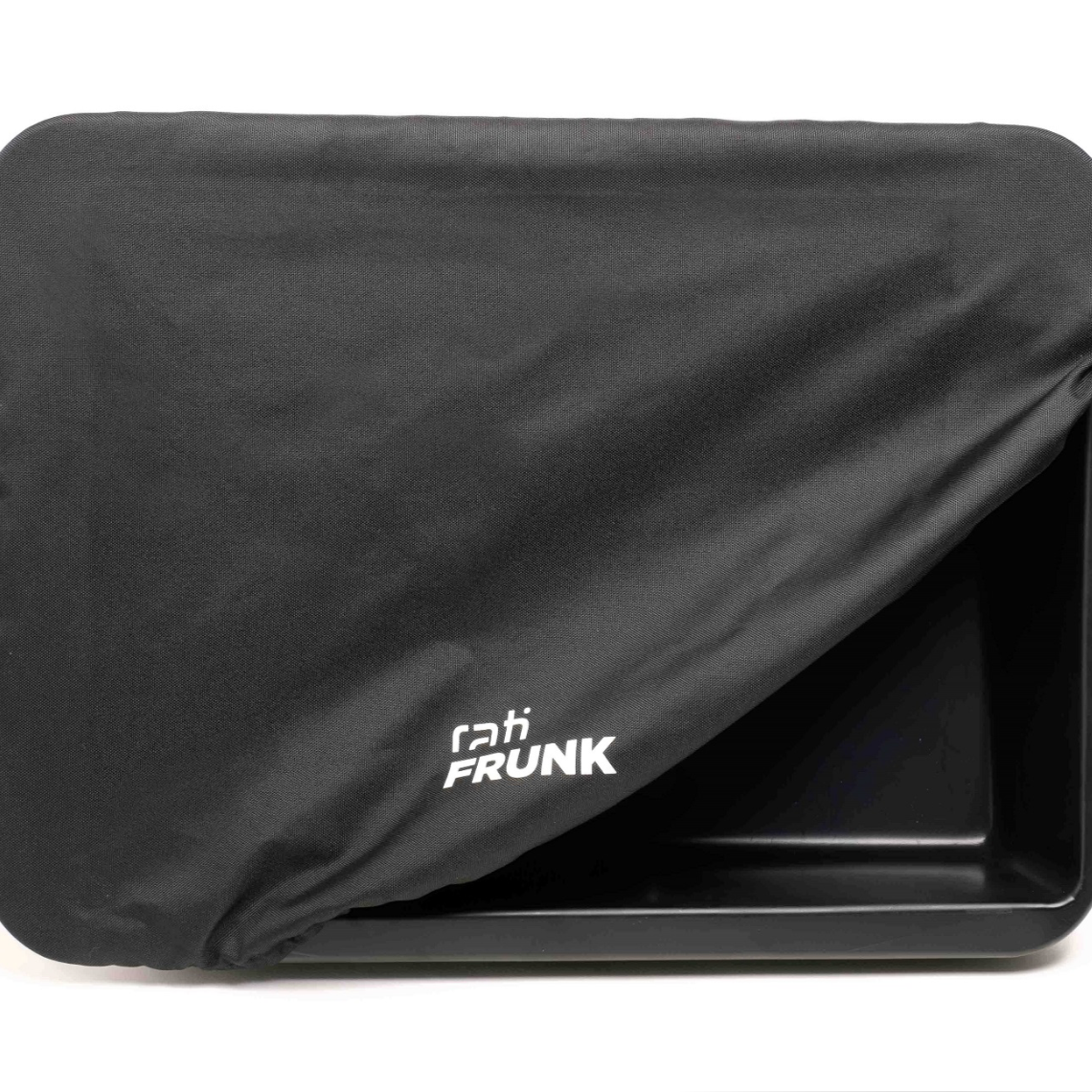 Rati Frunk förvaringsbox med svart skyddshuva för bilar