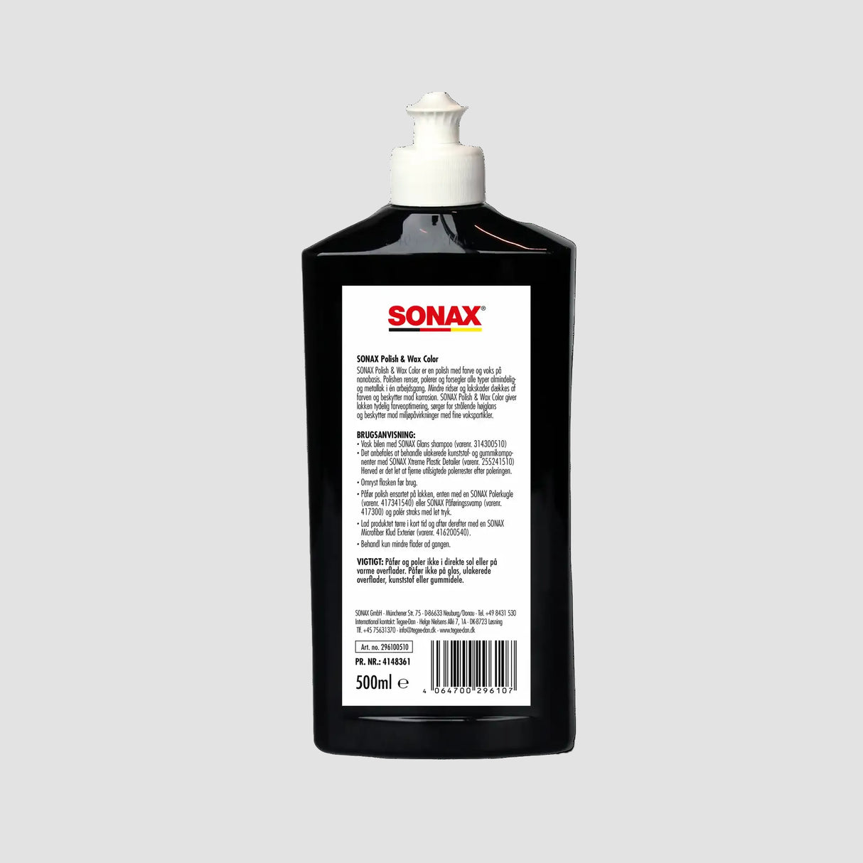 Sonax Polish & Wax Color (blå)
