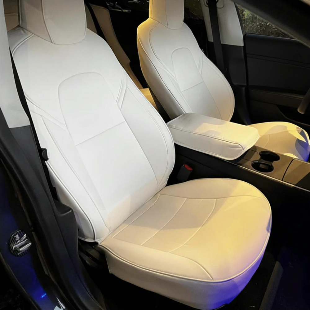 Komplett set sätesöverdrag - Passar till Tesla Model 3