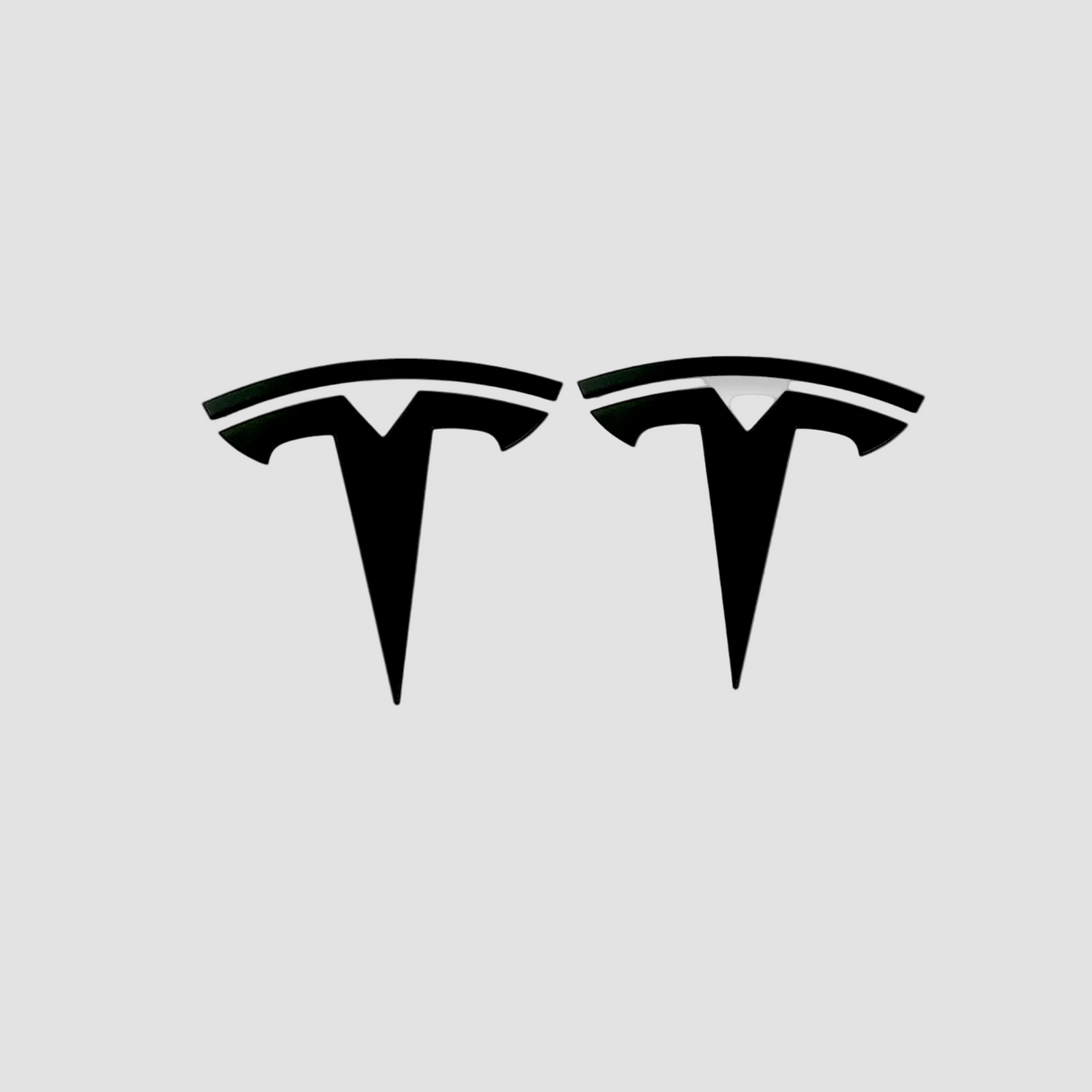 Emblem i metall - passar Tesla Model 3