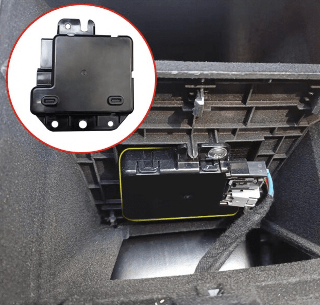 Center USB datamodul - passar till Tesla Model 3/Y 2022