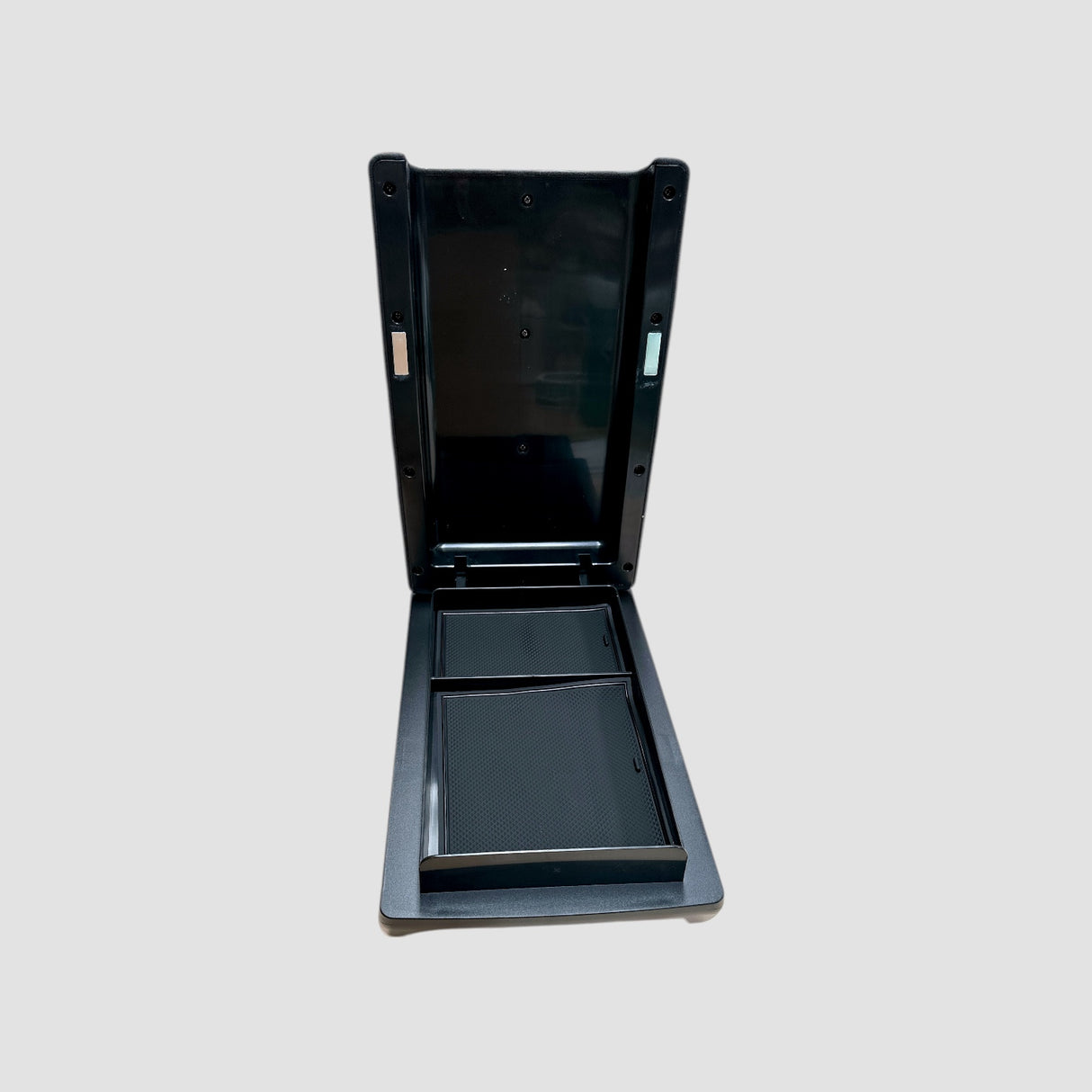 Alcantara armstöd med inbyggd förvaringsficka - Tesla Model 3/Y