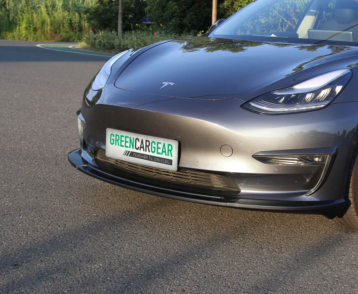 Komplett bodykit i matt svart - Passar till Tesla Model 3