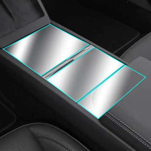 Folieöverdrag till mittkonsolen – Tesla Model 3/Y