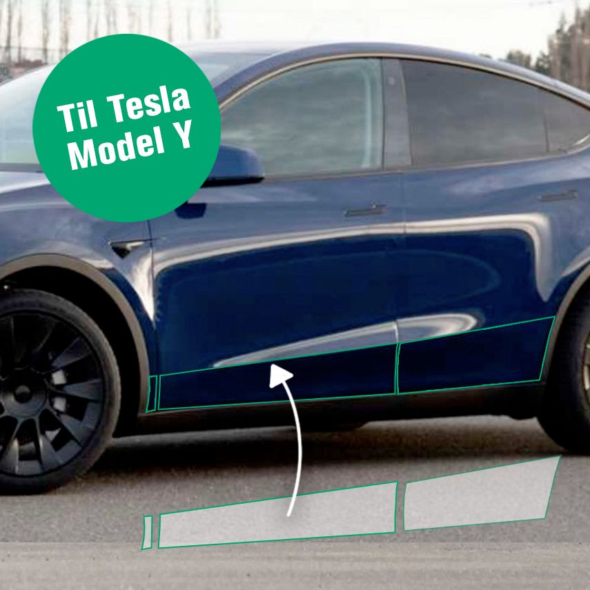 Premium skyddsfilm för Tesla Model 3/Y. DIY-kit