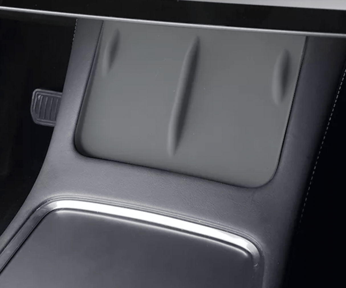 Silikonunderlägg till trådlös laddare - Passar till Tesla Model 3/Y