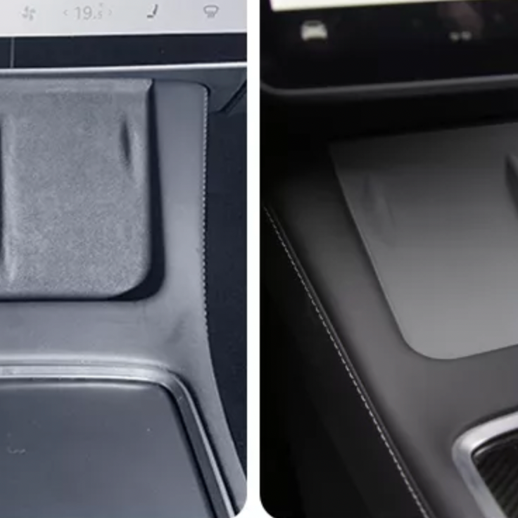Silikone underlag til trådløs oplader til Tesla Model 3/Y – billede 2