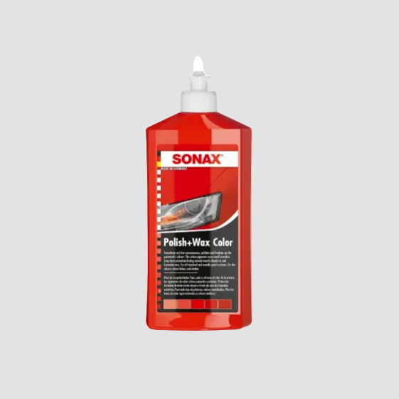 Sonax Polish & Wax Color (röd)