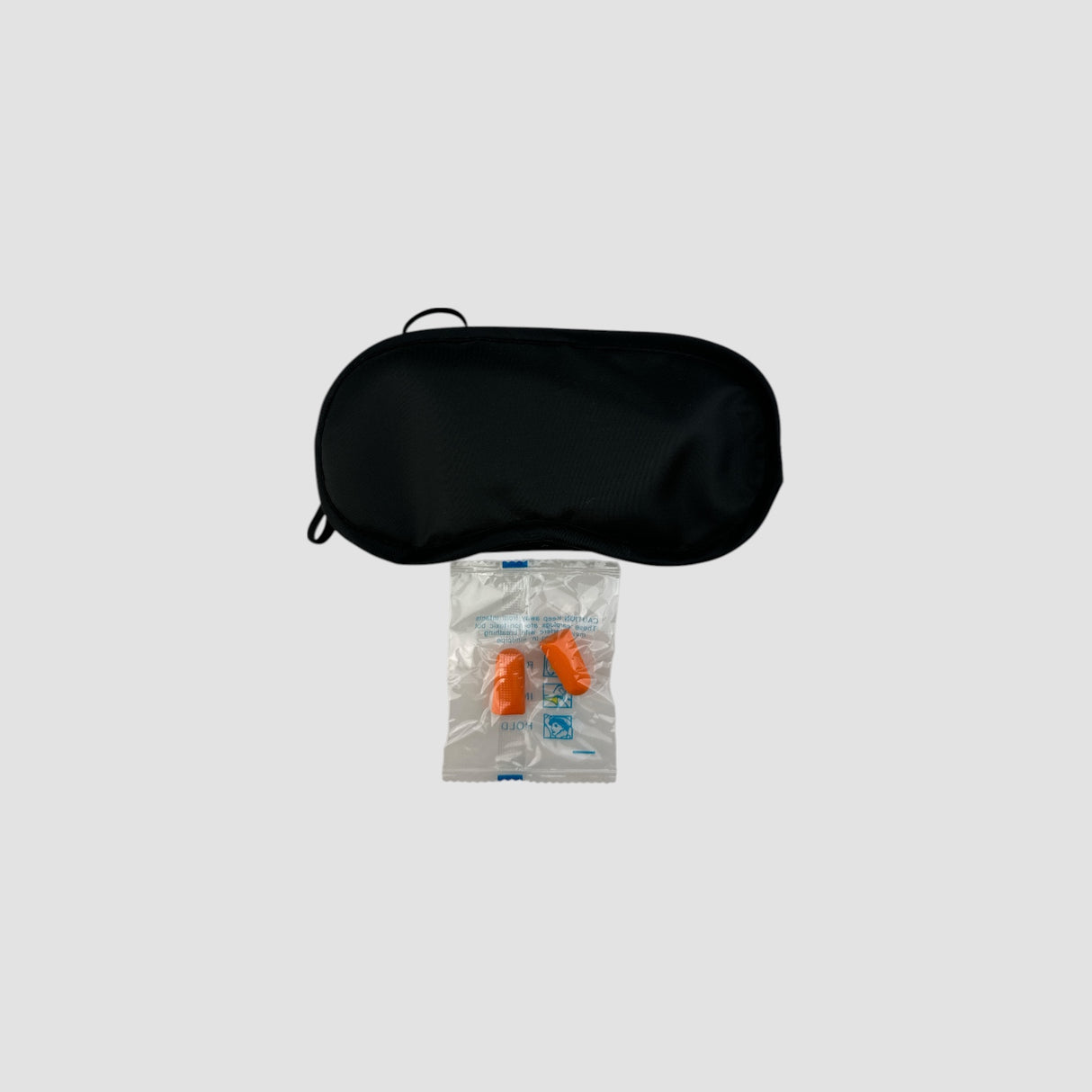 Sovmask med öronproppar