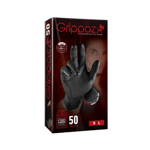 Grippaz 246 nitrilhandske – storlek L/9