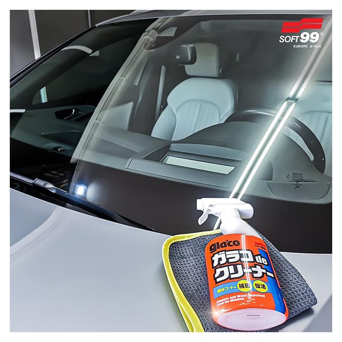 Glaco de Cleaner – Soft99 glasrengöring med skydd