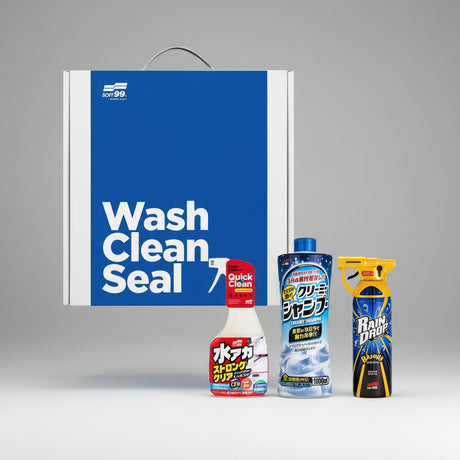 Soft99 Wash & Clean & Seal bilvårdssats
