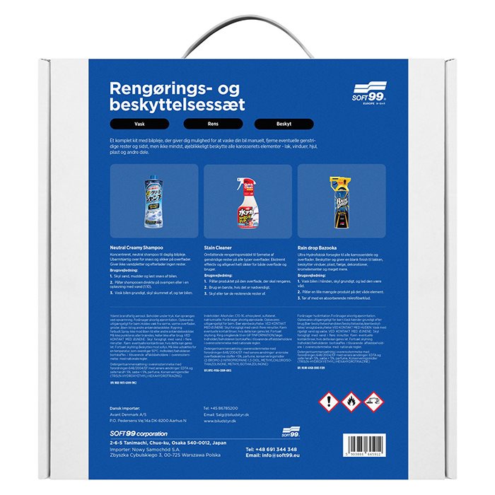 Soft99 Tvätt- och Coatingkit