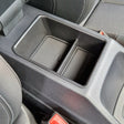 Förvaringsbox i armstödet i en Audi Q4/Q5