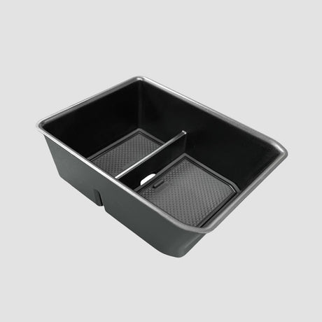 Förvaringsbox för Audi Q4 Q5 under armstödet.