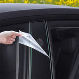 Premium skyddsfilm för Tesla Model 3 2024- (A & B stolpe)