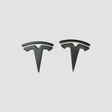 Emblem i äkta matt kolfiber för Tesla Model 3/Y