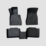 All Weather mattset för BMW i5 i svart gummi med perfekt passform.