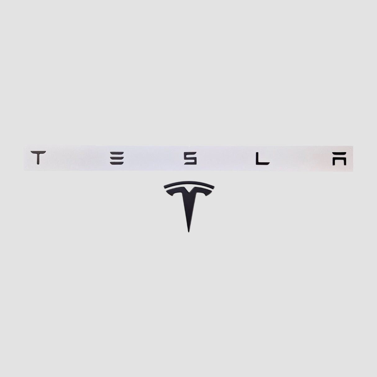 Emblemset matt svart till Tesla Model 3 Highland 2024+