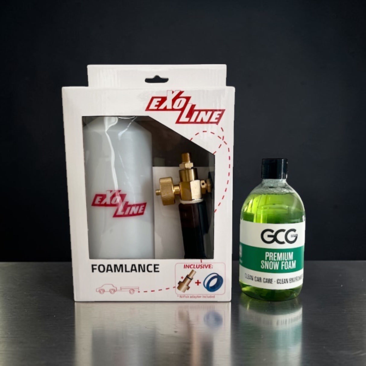 EXOline skumlanse + GCG Max Premium Snow Foam