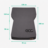 GCG MAX Lyx madrass med memory foam