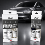 Lackstift + klarlack. Tesla originalfärg