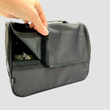 GCG MAX svart förvaringsväska för bilvårdsprodukter med kardborre-/dragkedjeförslutning