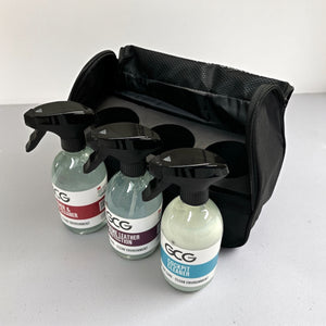 3 x GCG MAX bilvård + förvaringsväska