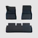 Hela uppsättningen av GCG golvmattor för en Tesla Model 3 2021-2023