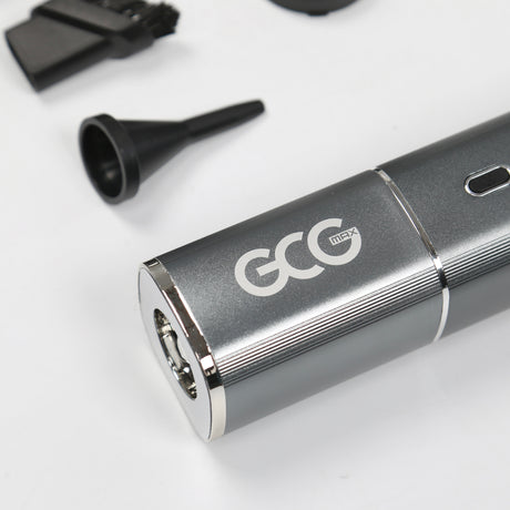 GCG MAX-logotyp på bilsugare