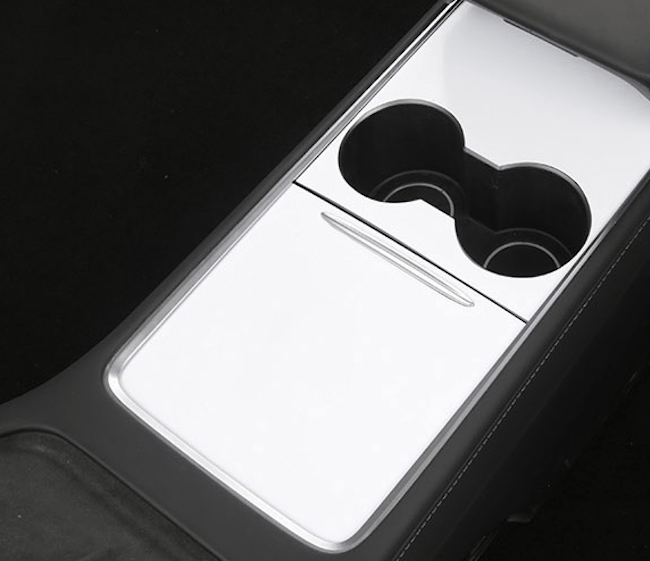 Folie-cover till mittkonsollen till Tesla Model 3/Y