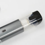 Bärbar bilsugare med filter och märken på vit bakgrund