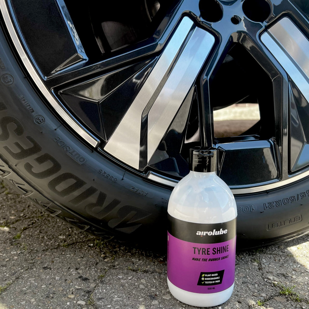 Airolube Däckglans – 100% biologiskt nedbrytbart