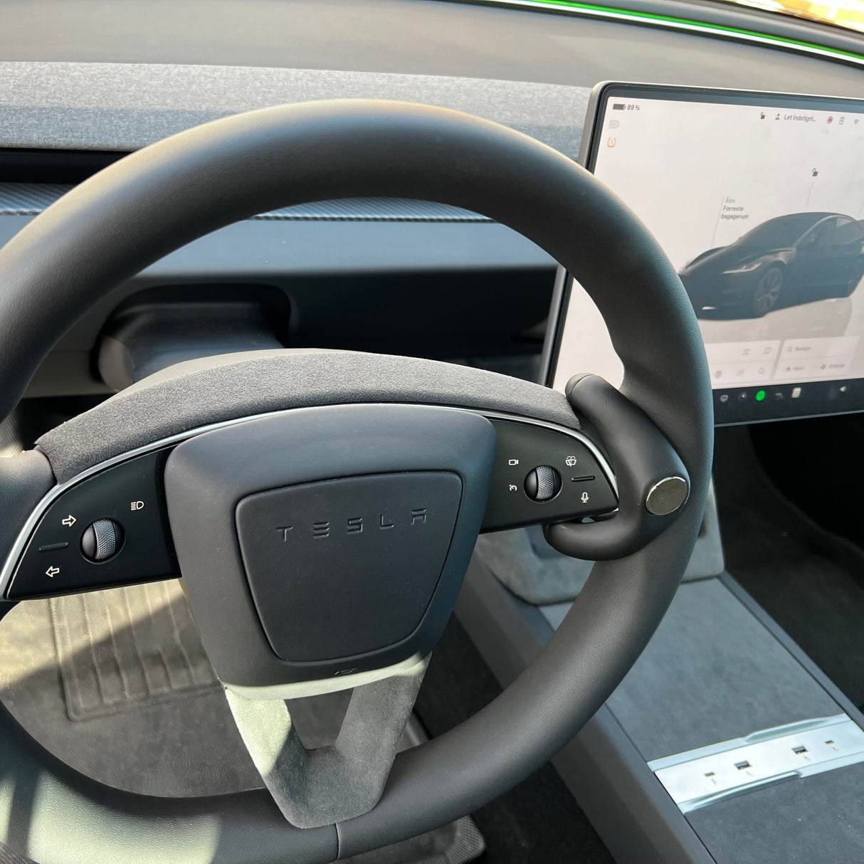 Alcantara skydd för Tesla Model 3/Y