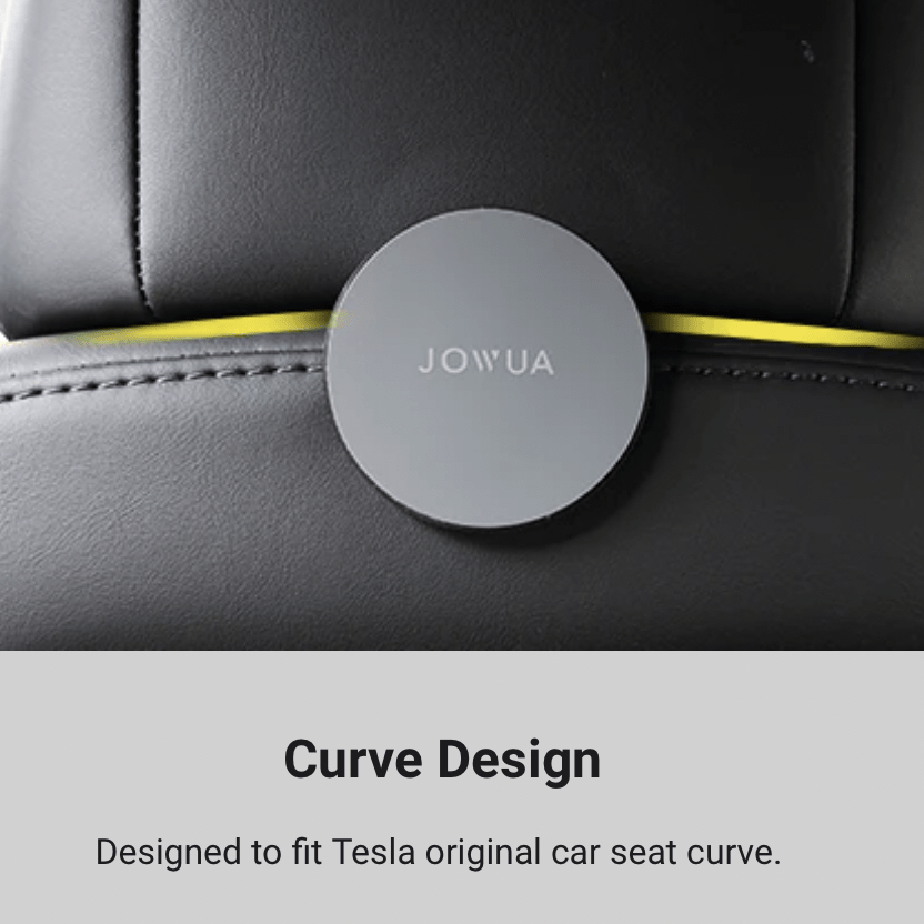 Text som berättar att magnetfästet har en böjd design.