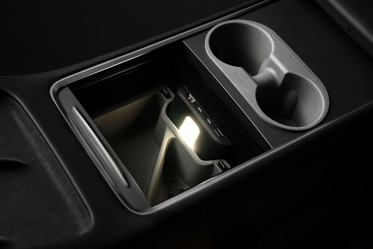 Jowua USB-hubb med inbyggd LED-lampa.