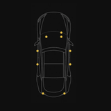 Outlet - LED-lampa - Passar Tesla Model 3 (före facelift)