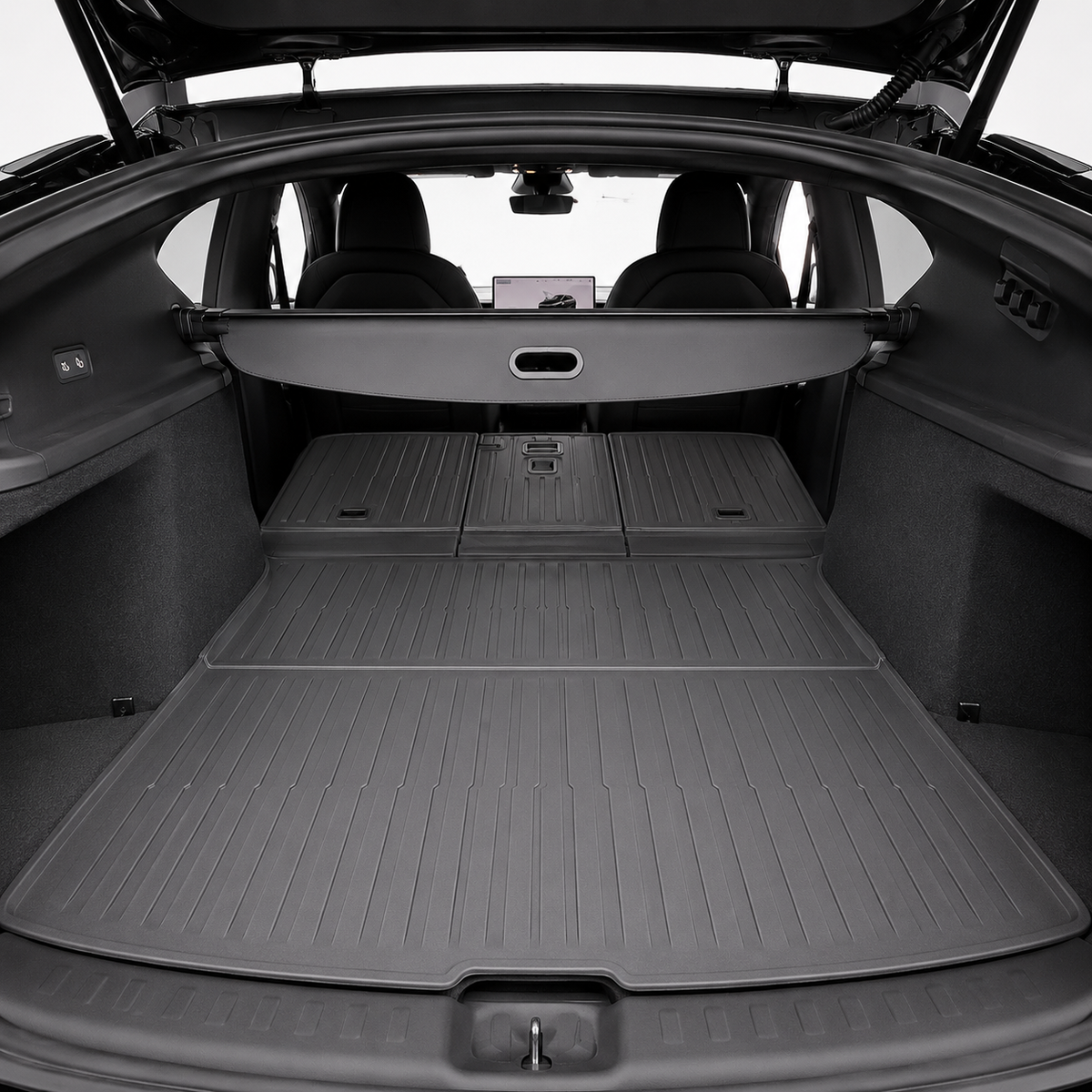 Bagagerumsmatta med säteskydd, passar till Tesla Model Y