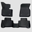 Set med svarta All Weather-mattor till BMW iX3