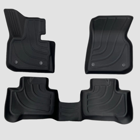 Set med svarta All Weather-mattor till BMW iX3