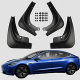 Stänklappar/mud flaps - passar Tesla Model 3