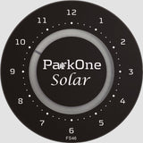 ParkOne Solar solcellsdriven P-skiva